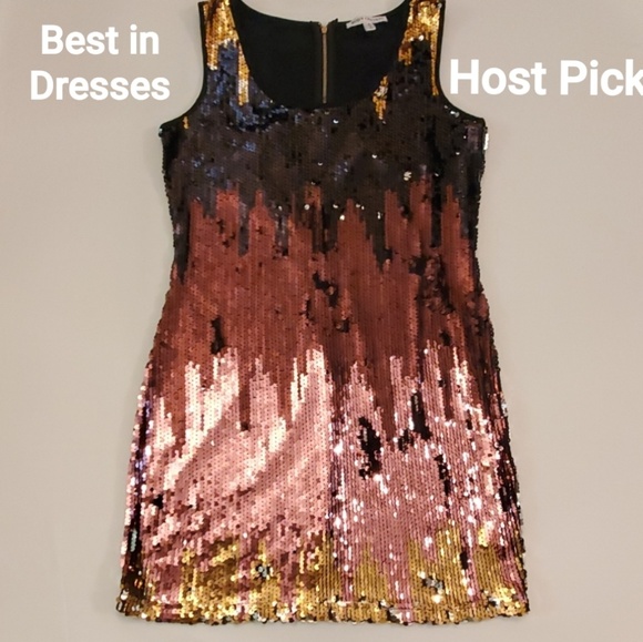 Body Central Dresses & Skirts - 💌Body Central Bodycon SEQUIN DRESS size M💌 EUC